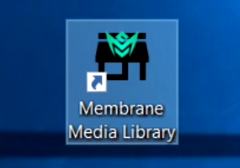 Membrane Media Library shortcut